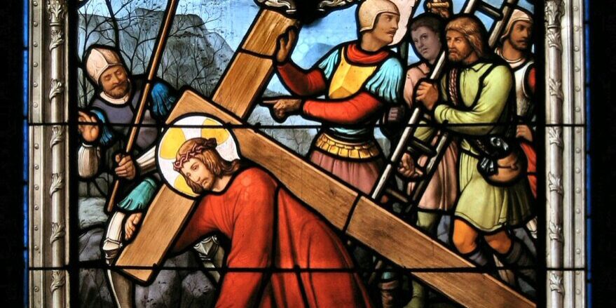 File:Église St-Eugène Ste-Cécile-chemin de croix, station III.jpg